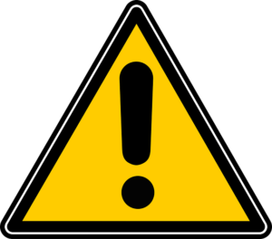 This yellow exclamation point caution sign applies well to the new hazard alert for Kentucky trench workers.